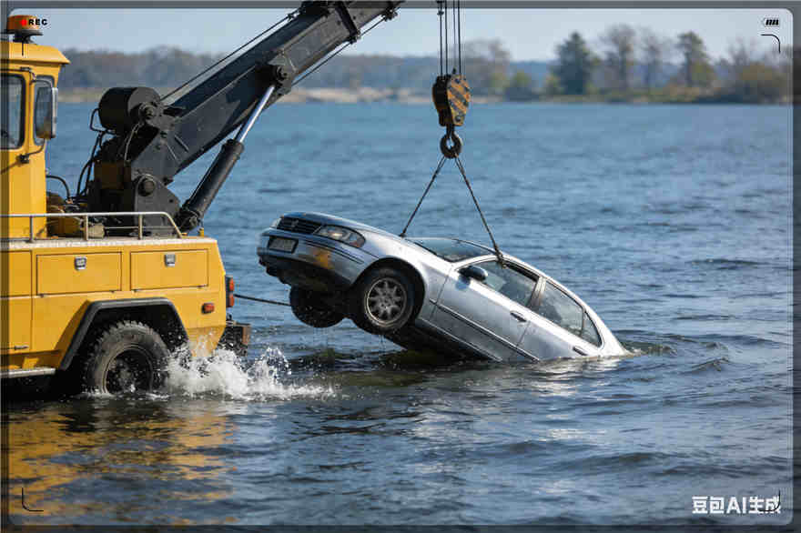 献县吊车救援电话【案例】